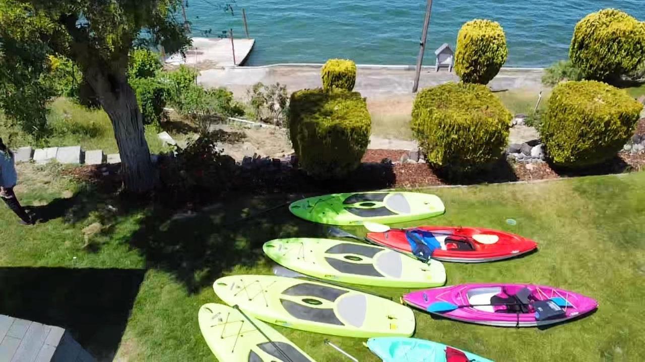 Lakeshore Inn Water Front モーゼスレイク エクステリア 写真